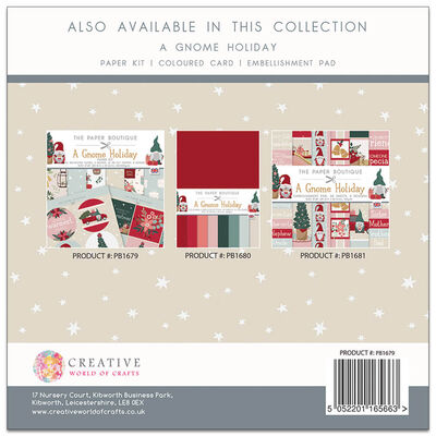 A Gnome Holiday Paper Kit: 8 x 8 Inches image number 3