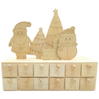 Kids Wooden Advent Calendar image number 1
