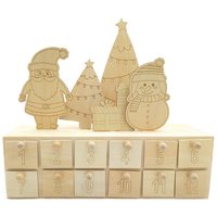 Kids Wooden Advent Calendar
