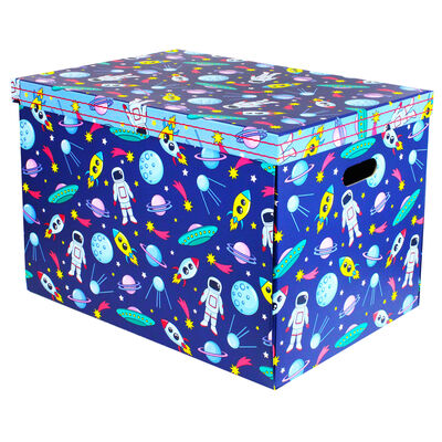 Spaceman Jumbo Magnetic Collapsible Toy Box image number 1