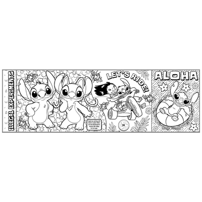 Disney Stitch: Never-Ending Colouring image number 3