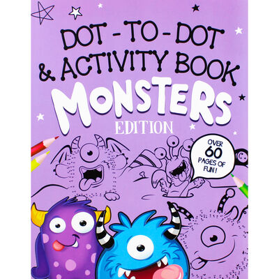 Dot-to-Dot and Activity Book - Monsters Edition image number 1