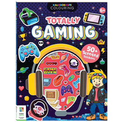 Totally Gaming Scented Sticker Book image number 1