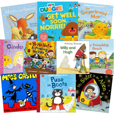 My Sister is an Alien & Other Stories: 10 Kids Picture Books Bundle image number 1