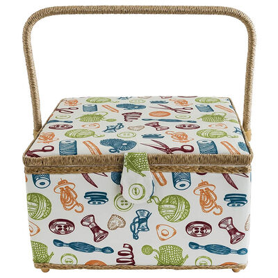 Korbond Hobby Dreams Extra Large Sewing Basket image number 1