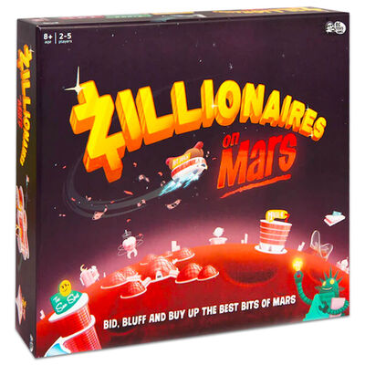 Zillionaires on Mars Board Game image number 1