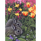 A4 Painting By Numbers Kit: Spring Bunnies image number 2