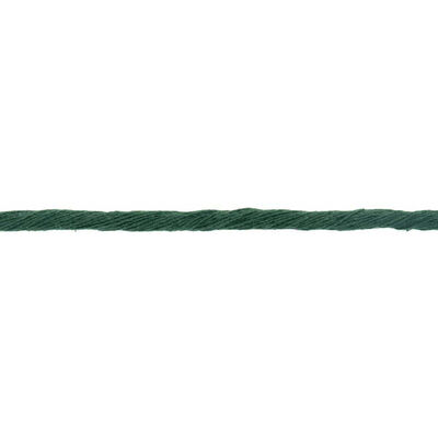 Trimits: Dark Green Cotton Macrame Cord 50m x 4mm image number 2