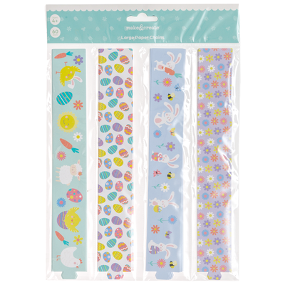 Large Easter Paper Chains Bundle: Pack of 60 image number 2