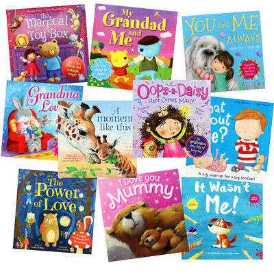 Friends And Family Fun: 10 Kids Picture Books Bundle image number 1