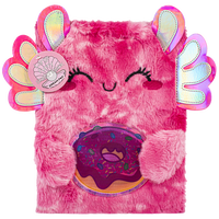 Dream Pop Axolotl Large Fluffy Notepad