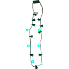 LED Christmas Flashing Tree Necklace image number 2