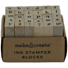 Wooden Alphabet Stamps: Pack of 30 image number 1