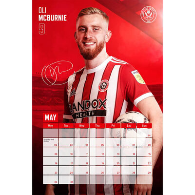 A3 Official Sheffield United 2022 Calendar image number 2