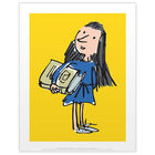 Roald Dahl Matilda Standing with Book Print image number 1