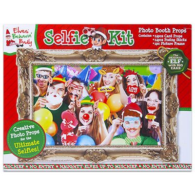 Elves Behaving Badly 25 Piece Photo Booth Props Set image number 1