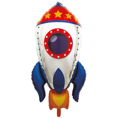 Rocket Super Shape Helium Balloon image number 1