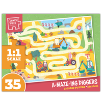 Fun Games 35 Piece Jigsaw Puzzles: Assorted