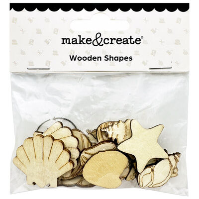 Assorted Wooden Shapes: Under The Sea image number 1