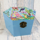 Large Hexagonal Wooden Box image number 3
