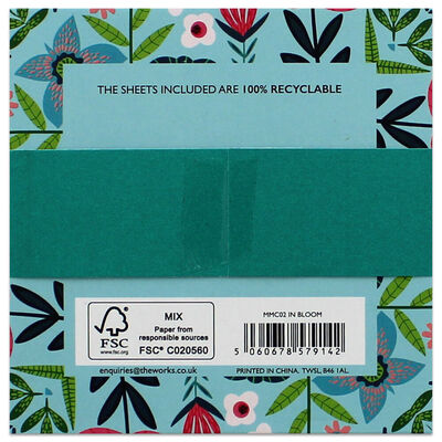 Mini Memo Cube In Bloom image number 3