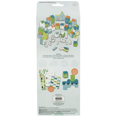 Winter Woodland Village Advent Calendar image number 4