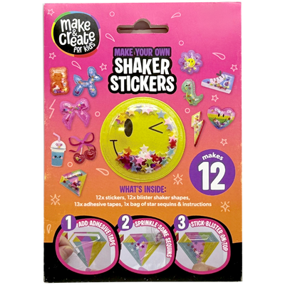 Make Your Own Shaker Sticker Kit image number 1