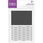 Crafter's Companion Clear Acrylic Stamp - Basket Weave image number 1