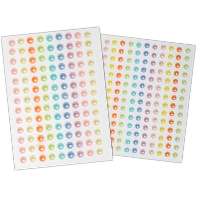 Iridescent Pastel Pearl Gem Embellishments: Pack of 271 image number 1
