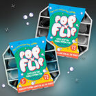 Pop ‘N’ Flip Bubble Popping Fidget Game: Assorted Tie-Dye Black image number 4