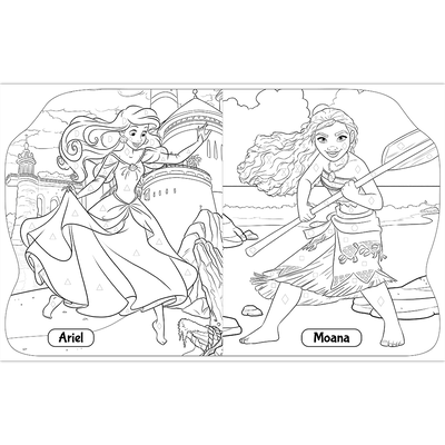 Disney Princess: Colour by Shapes image number 3