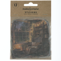 Cosy Book Corner Stickers: Pack of 12