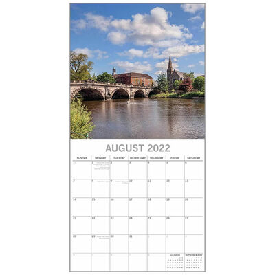 Shropshire 2022 Square Calendar image number 2