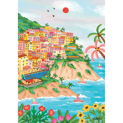 Cinque Terre, Italy 500 Piece Jigsaw Puzzle image number 2