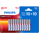 Philips Power Alkaline AAA: Pack of 20 image number 1
