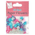 Multi-Coloured Paper Flowers: Pack of 60 image number 1