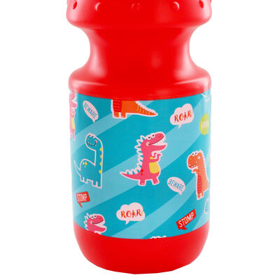 Red Dinosaur Plastic Sports Drinks Bottle image number 2