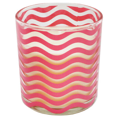 Pink Waves Peony Petals Scented Candle image number 3
