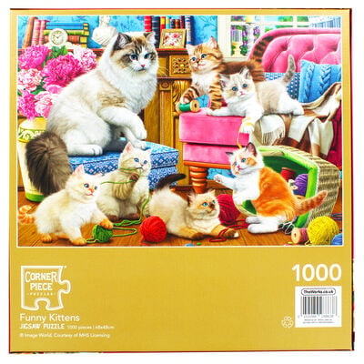 Funny Kittens 1000 Piece Jigsaw Puzzle image number 4