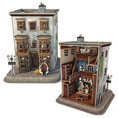 Harry Potter 3D Diagon Alley Jigsaw Puzzle: Olivanders Wand Shop image number 2
