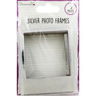 Dovecraft Essentials Photo Frames - Silver - 10 Pack image number 1
