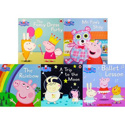 Peppa Pig Rainbow Fun: 10 Kids Picture Books Bundle image number 3
