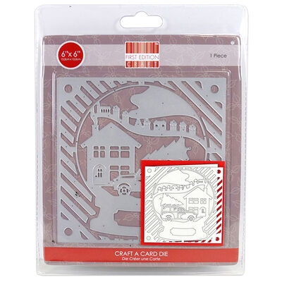 Snow Globe Craft A Card Cutting Die image number 1