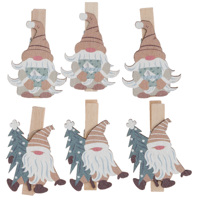 Gonk Pegs: Pack of 6 image number 1