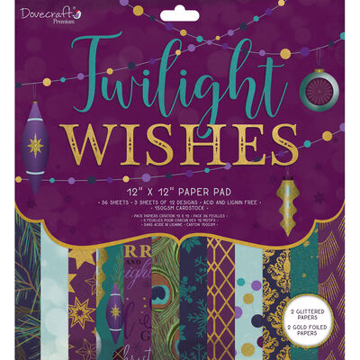 Twilight Wishes Paper Pad - 12x12 Inch image number 1