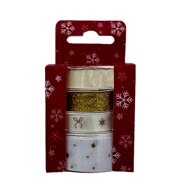 Christmas Gold Ribbon Box image number 1
