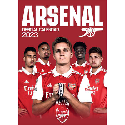 A3 Official Arsenal 2023 Calendar image number 1