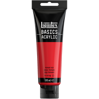 Liquitex Basics Acrylic Primary Red: 118ml
