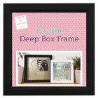 Black Deep Box Frame - 15cm x 15cm image number 2