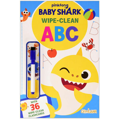 Baby Shark: Let's Learn ABC Wipe-Clean Book image number 1